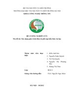 Đề cương xây dựng giáo trình điện tử phổ cập kiến thức tin học