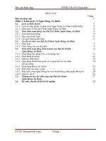 Báo cáo thực tập: Tình hình hoạt động kinh doanh của Hội Sở Chính Ngân Hàng An Bình