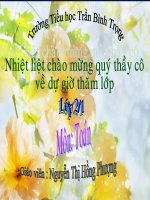 Ôn tập về giải toán