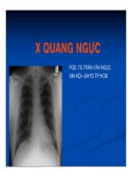 Bài giảng x quang ngực   PGS  TS trần văn ngọc