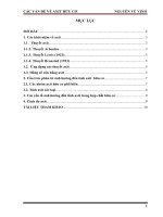 cấu trúc phân tử của các axit hữu cơ