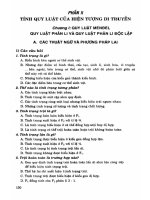 Ebook câu hỏi lý thuyết và bài tập trắc nghiệm sinh học 12  phần 2