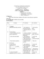 Lesson Plan 4 week 18 period 37