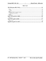 Tổ chức bộ máy kế toán và hệ thống kế toán tại Công ty TNHH THIẾT MỘC