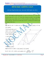 Tổng hợp bài tập hình học không gian lớp 11_hocmai_ ôn thi đại học