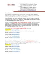 Tài liệu ms hoa toeic   tặng các em học sinh thân yêu