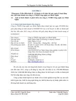 Luận văn tổ chức bộ máy kế toán tại công ty TNHH công nghệ cao minh nghĩa