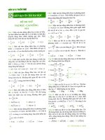 Đề thi thử số 4 của tạp chí vật lí và tuổi trẻ năm 2013