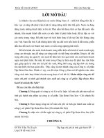 Hoàn thiện công tác kế toán chi phí và tính giá thành sản xuất tại công ty cổ phần Tập Đoàn Hoa Sen(Chi nhánh Hà Nội)