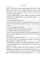 TỔ CHỨC bộ máy kế TOÁN tại CÔNG TY TRÁCH NHIỆM hữu hạn THƯƠNG mại và xây DỰNG đức DƯƠNG 