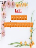 Bài 12. Tạo các hiệu ứng động