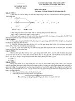 Đê thi HSG Hóa 9  có đáp an