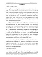 Thực trạng vấn đề nhân lực tại công ty cổ phần đầu tư và xây dựng Bảo Quân – Chi nhánh Vĩnh Phúc