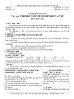 Giáo án ngữ văn 8 tuần 15