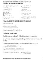 bài tập ôn thi olympic 30_4  khối không chuyên