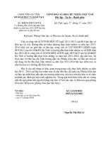 CV hướng dẫn xét thi đua năm học 2013-2014