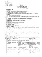 GIÁO ÁN NGỮ VĂN LỚP 8 TUẦN 30 CHUẨN