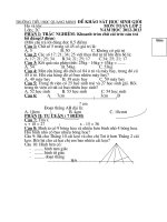 Đề Khảo sát HSG Môn Toán Lớp 2