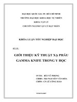 Giới thiệu kỹ thuật xạ phẫu gamma knife trong y học 