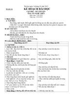 Giáo an lớp 3 tuan 21