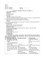 GIÁO ÁN NGỮ VĂN 6 TUẦN 21