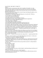 chuyên đề đọc hiểu và điền từ 