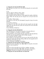 MẸO ĐÁNH TRỌNG ÂM CẦN LƯU Ý TRONG KÌ THI THPT QUỐC GIA