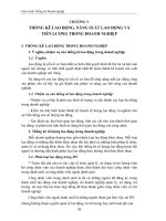 Giáo trình thống kê doanh nghiệp  phần 2