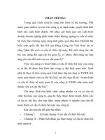 Hoàn thiện cơ cấu tổ chức bộ máy quản lý của công ty TNHH nhà nước một thành viên cơ khí hà nội 