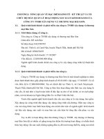 TỔ CHỨC bộ máy QUẢN TRỊ HINH DOANH tại CÔNG TY TNHH xây DỰNG và THƯƠNG mại bảo sơn 