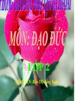 Bài 8. Giữ trật tự, vệ sinh nơi công cộng