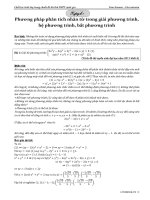 tài liệu chắt chiu tinh tế trong đề thi thử đại học môn tóan 2016