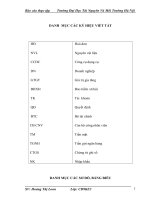 TÌNH HÌNH tổ CHỨC HẠCH TOÁN kế TOÁN tại CÔNG TY TNHH THẮNG lợi