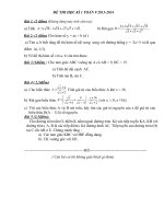 ĐỀ THI HK1 TOÁN 9 2013-2014 HAY