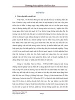 Một số biện pháp cơ bản nâng cao hiệu quả khai thác đội tàu tại công ty cổ phần vận tải thủy   VINACOMIN  