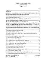 THỰC TRANG CÔNG tác kế TOÁN, tập hợp CHI PHÍ TÍNH GIÁ THÀNH sản PHẨM tại CÔNG TY cổ PHẦN xây DỰNG THÀNH LINH  