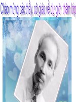 Tuần 19. Chiếc đồng hồ