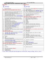 BÀI SOẠN GIAO AN HOA 9