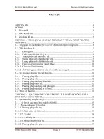 Đồ án Thiết kế xử lý ô nhiễm không khí cho lò đốt chất thải rắn y tế- đại học thủy lợi