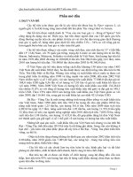 Quy hoạch phát triển hồ tiêu tỉnh Bà Rịa Vũng Tàu đến năm 2020