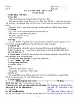 GIÁO ÁN NGỮ VĂN 6 BÀI SƠN TINH THỦY TINH