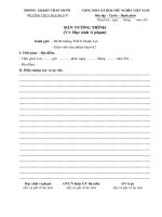 MẪU BIÊN BẢN KỶ LUẬT HỌC SINH