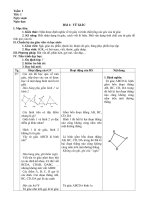 GIÁO ÁN HÌNH HỌC 8 TUẦN 1 ĐẾN TUẦN 9