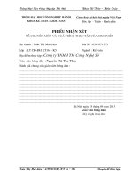 Hoàn thiện kế toán hàng và xác định kết quả kinh doanh tại công ty TNHH TM Công Nghệ Số