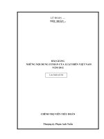 chuyên đề luật biển việt nam