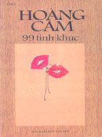 Ebook 99 tình khúc- Phần 1