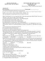 HOT tuyển tập 40 đề thi thử THPT quốc gia môn hóa học năm 2016 của các trường chuyên có đáp án và lời giải chi tiết