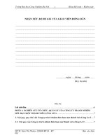 Báo cáo thực tập: HạCH TOáN Kế TOáN ở CÔNG TY trách nhiệm hữu hạn một thành viên lũng lô 3