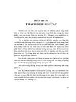 Giáo trình Khoáng vật học silicat- Phần 2