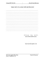 Hoàn thiện công tác kế toán chi phí sản xuất và tính giá thành sản xuất sản phẩm tại Công ty TNHH thương mại và sản xuất Trí Dũng